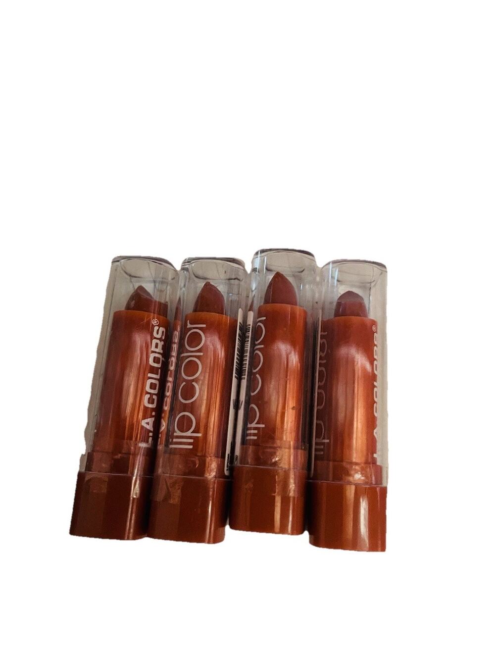 L A COLORS Moisture Rich Lip Color LIPC95 In the Buff 4 Pack Bundle Set New
